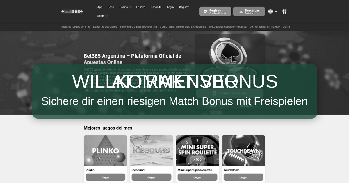 Casino 365 für deutsche Spieler